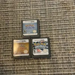 Pokemon DS Platinum Heartgold Soulsilver